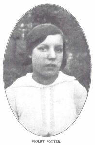 Burston Strike School History: Violet Potter, 1914